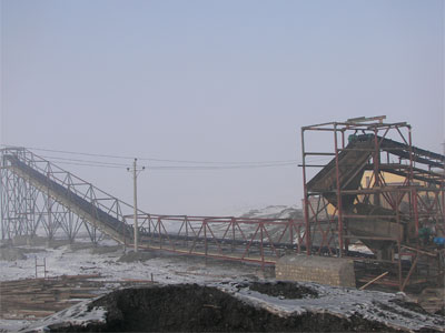 米泉市福蘭煤礦地面篩選系統(tǒng)制造現(xiàn)場